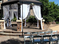 Riverwoods conference center patio