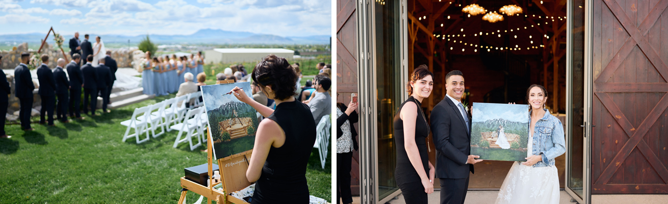 Amazing feat for a wedding